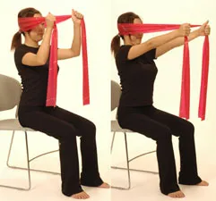 fortalecimiento de cuello con theraband